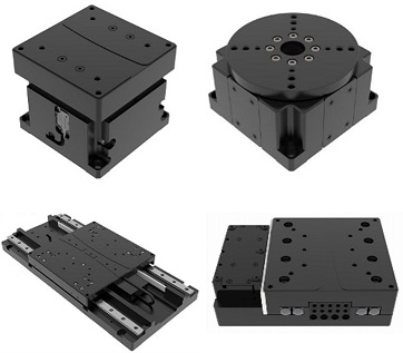 Single Axis Motorized Piezo Stage